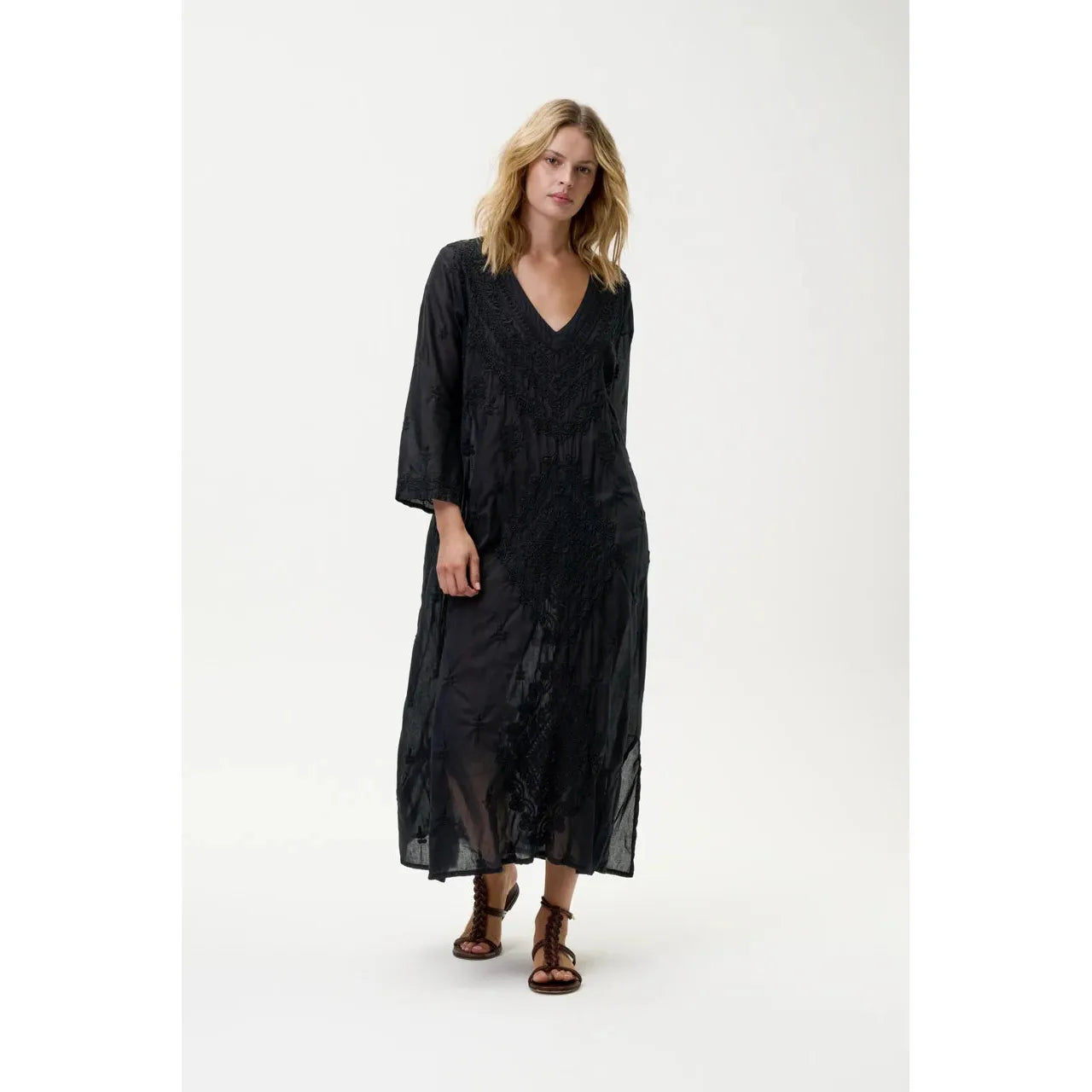 One Season Long Goa-Cotton-Black/Black