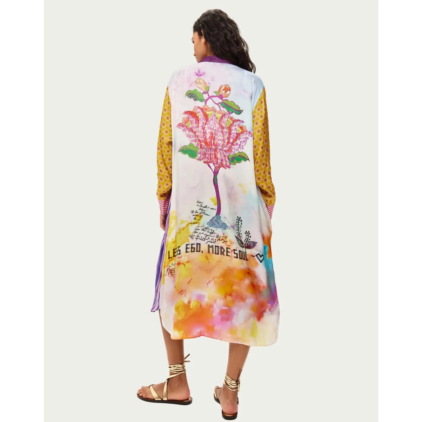 ME 369 Vivi Whisper Shirt Dress - Runic  ME369 Pisces Boutique