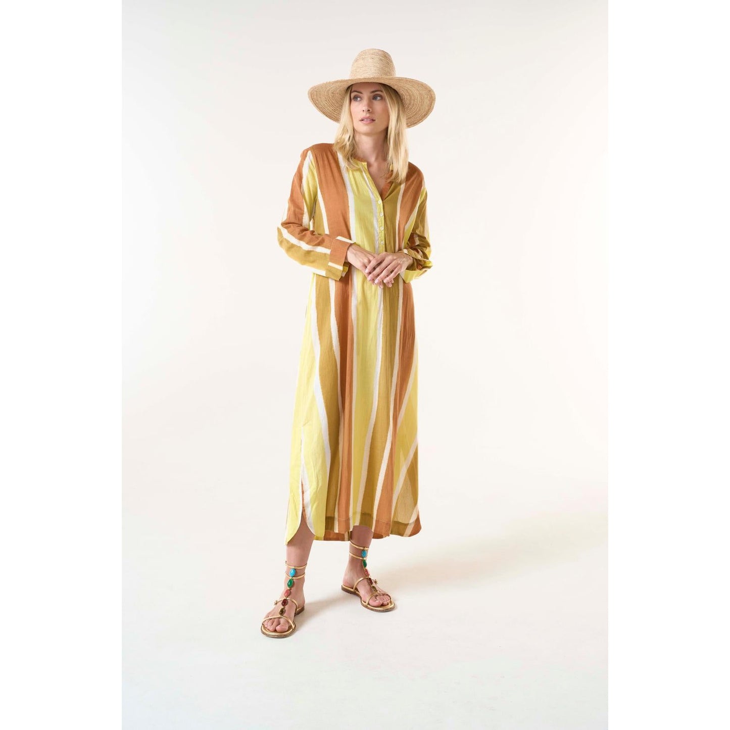 One Season Bazaar Moroccan Stripe - Citrine