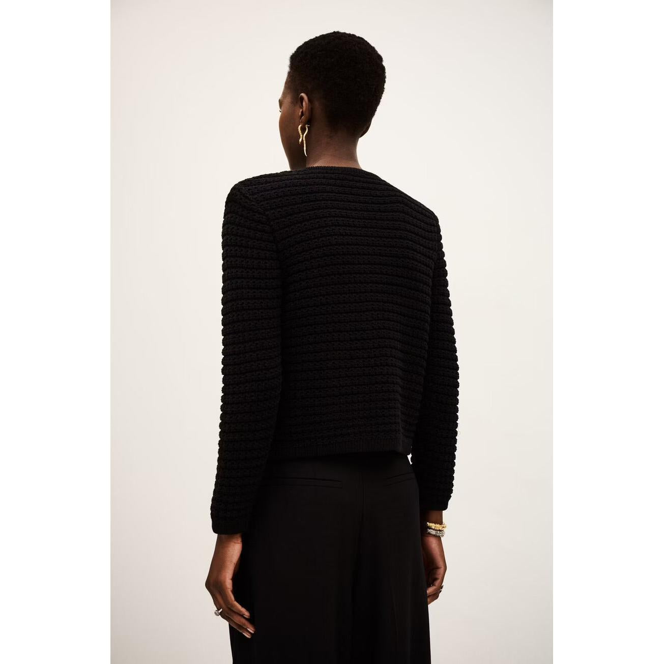 Ba&sh Gaspard Cardigan - Black  Ba&sh Pisces Boutique