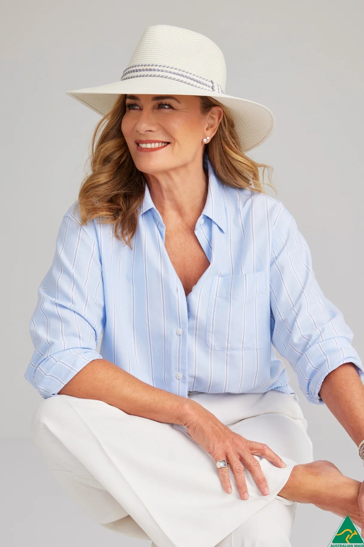 Canopy Bay Cottesloe Fedora - Ivory