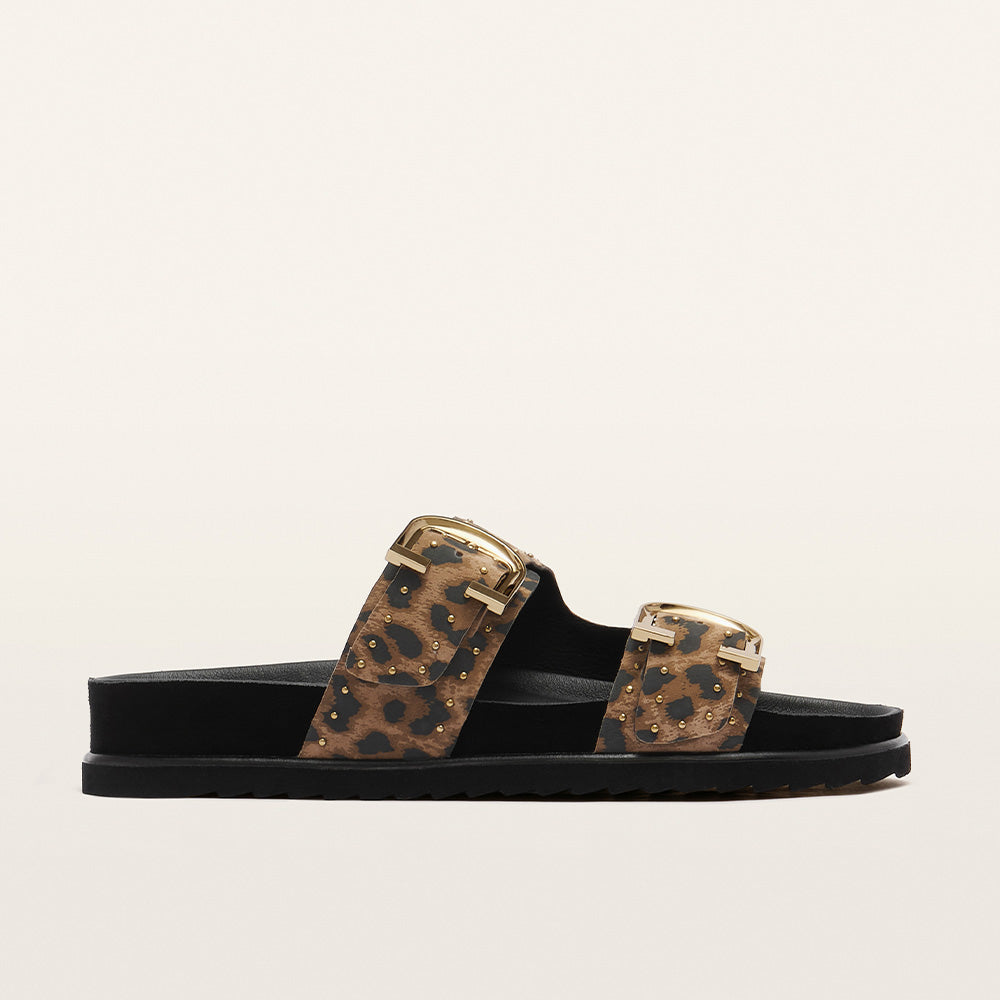 Frankie4 Deon - Leopard Print Suede Stud  Frankie4 Pisces Boutique