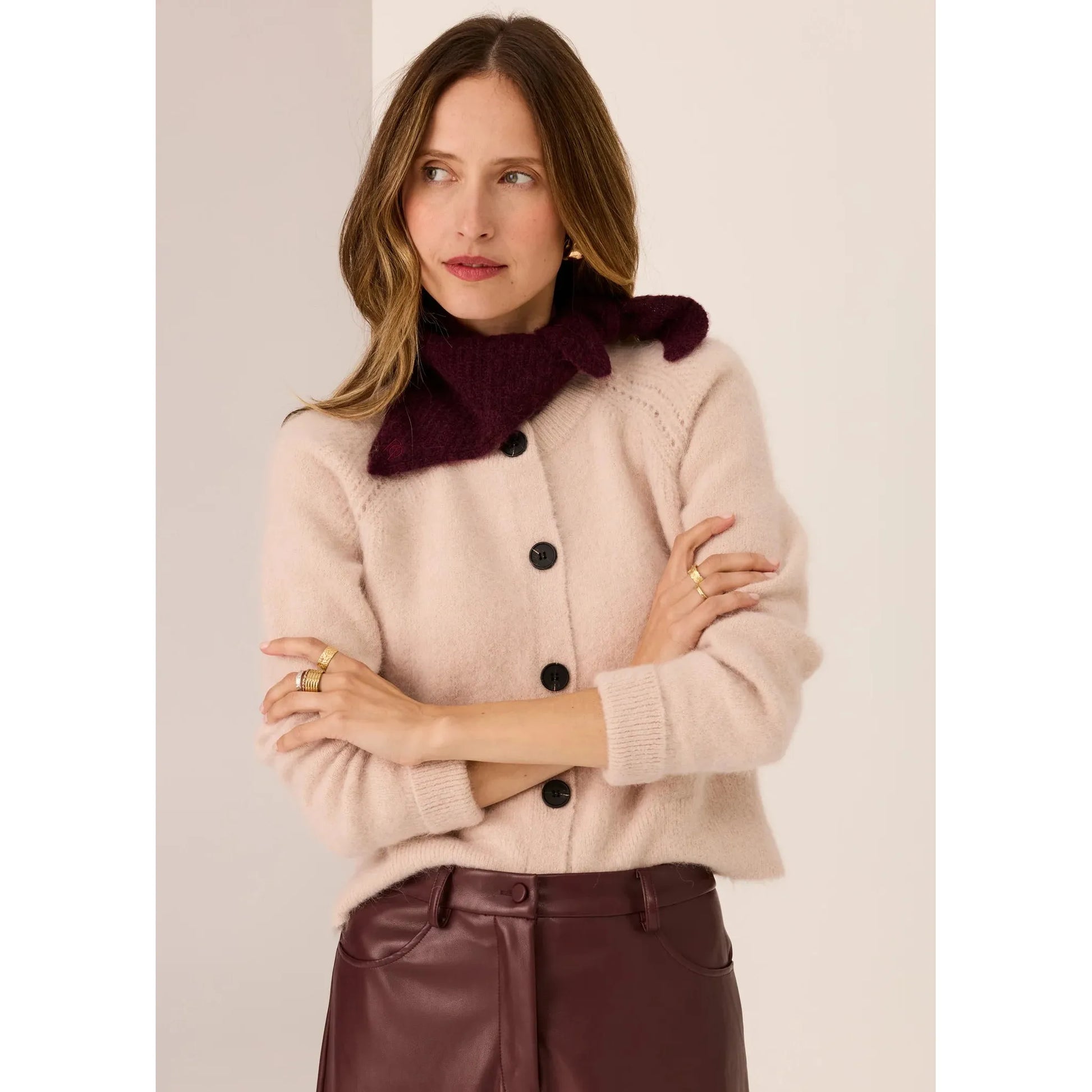 POL Haviland Cardigan - Blush  POL Pisces Boutique