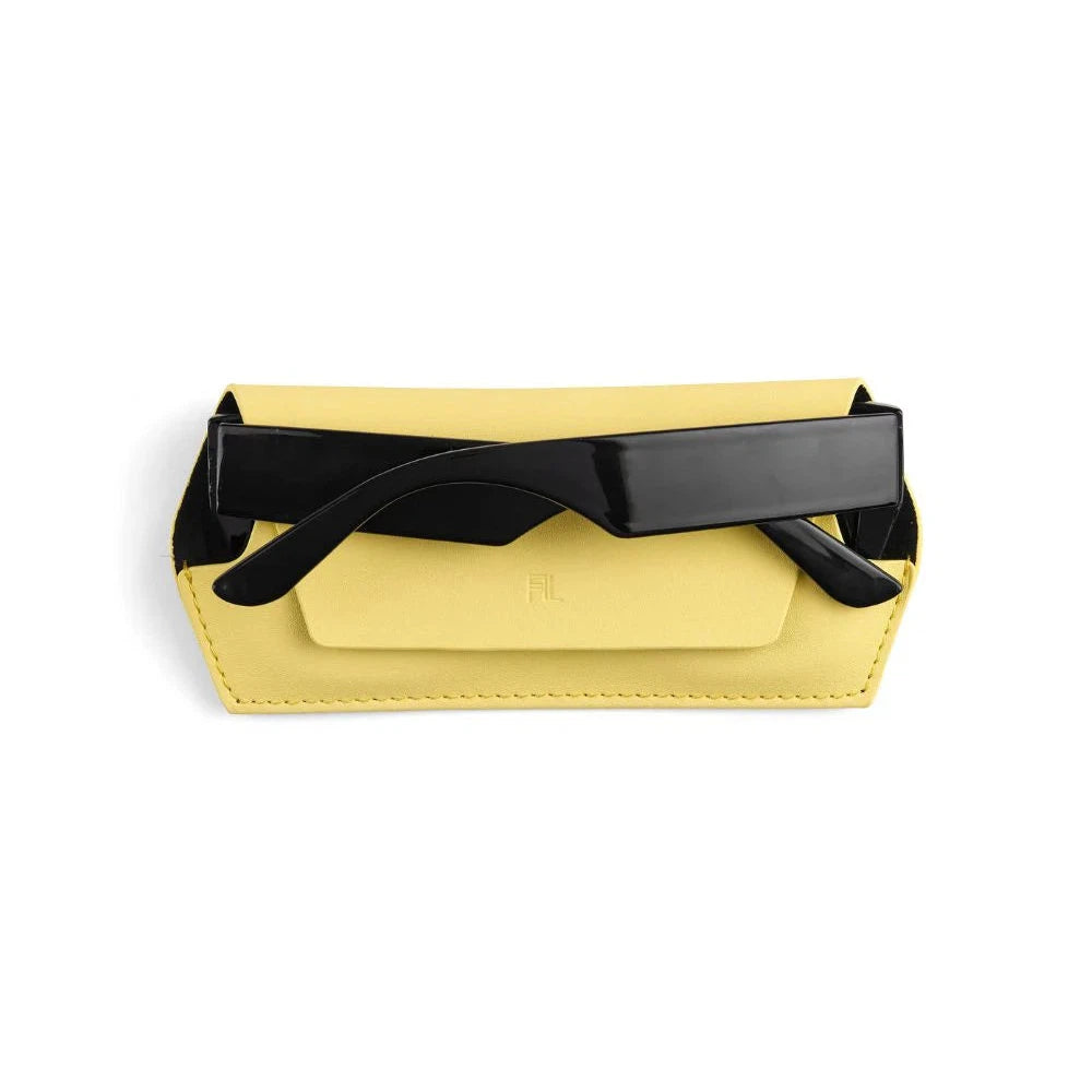 Fox and Leo Glasses Case - Yellow