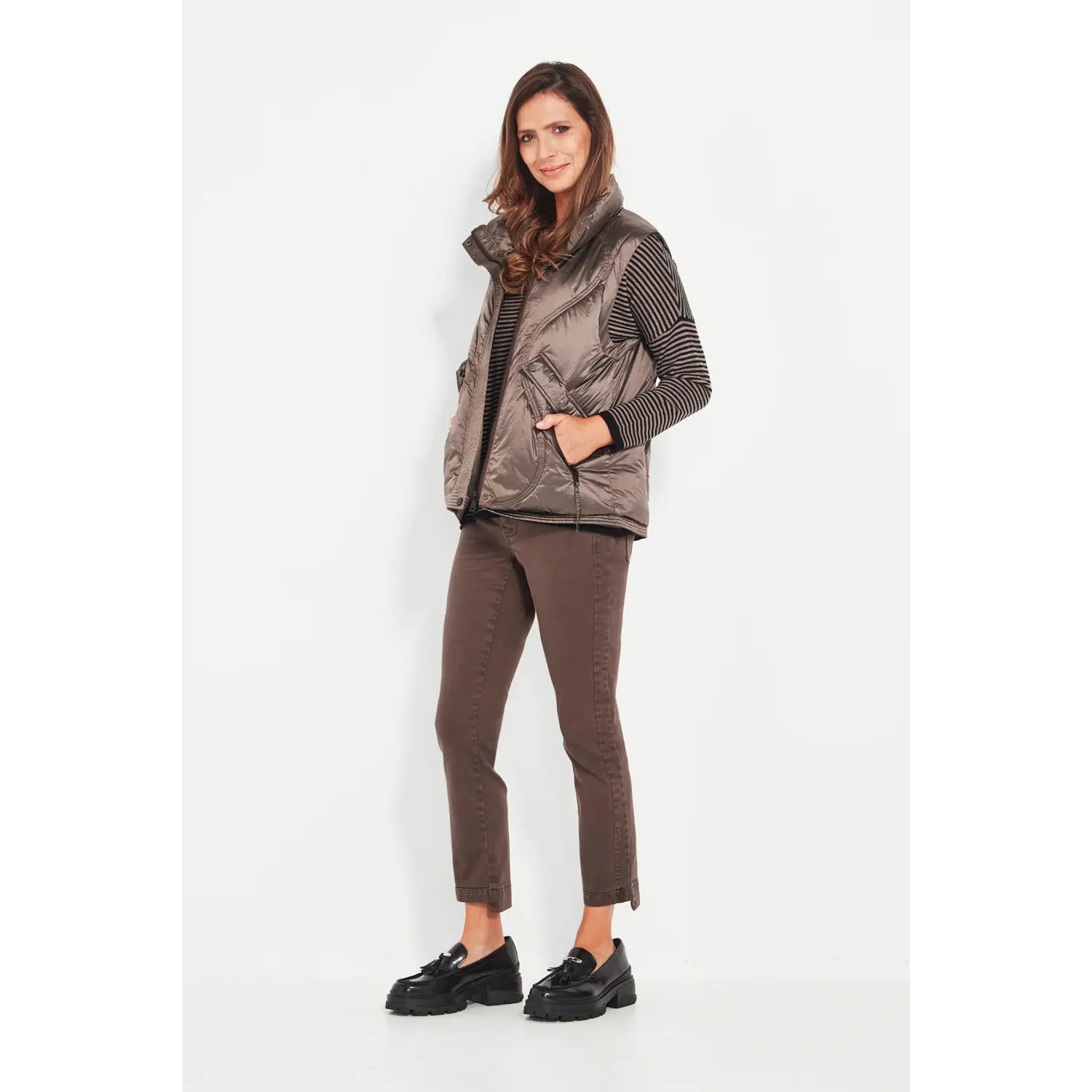 Verge Nocturnal Vest - Mushroom  Verge Pisces Boutique
