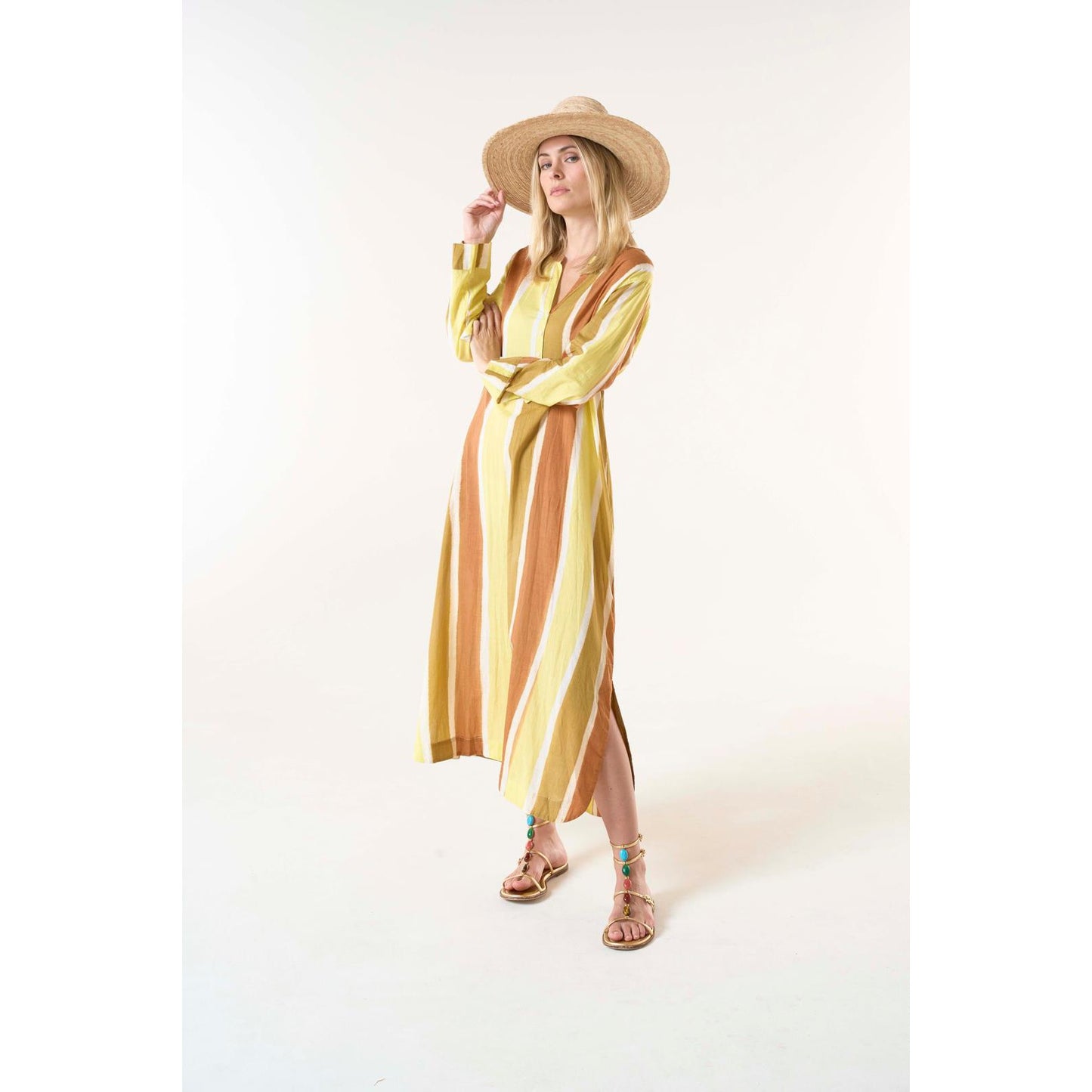 One Season Bazaar Moroccan Stripe - Citrine