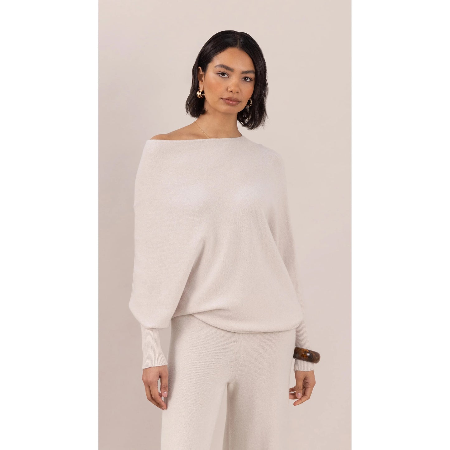 Charli London Natalie Sweater - Ivory  Charli london Pisces Boutique