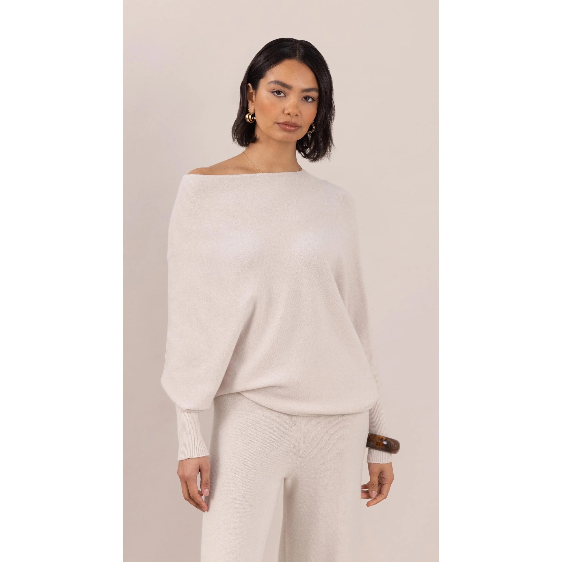 Charli London Natalie Sweater - Ivory  Charli london Pisces Boutique
