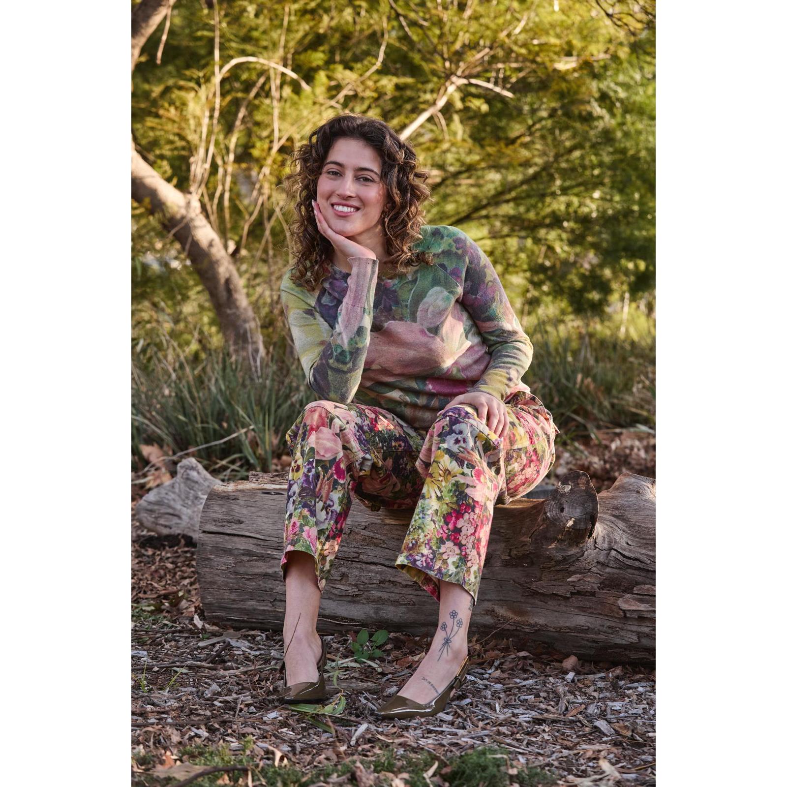 Circular by Maud Dainty Muster Pant - Blooms  Maud Dainty Pisces Boutique