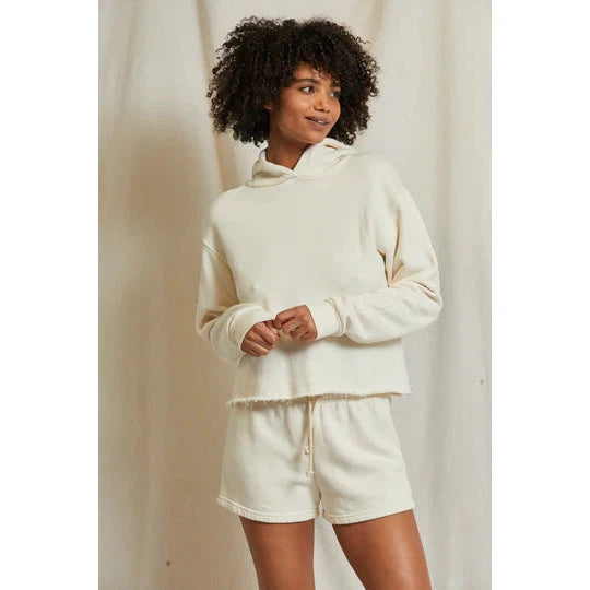 Perfect White Tee Kokomo Hoodie - Bright Ivory