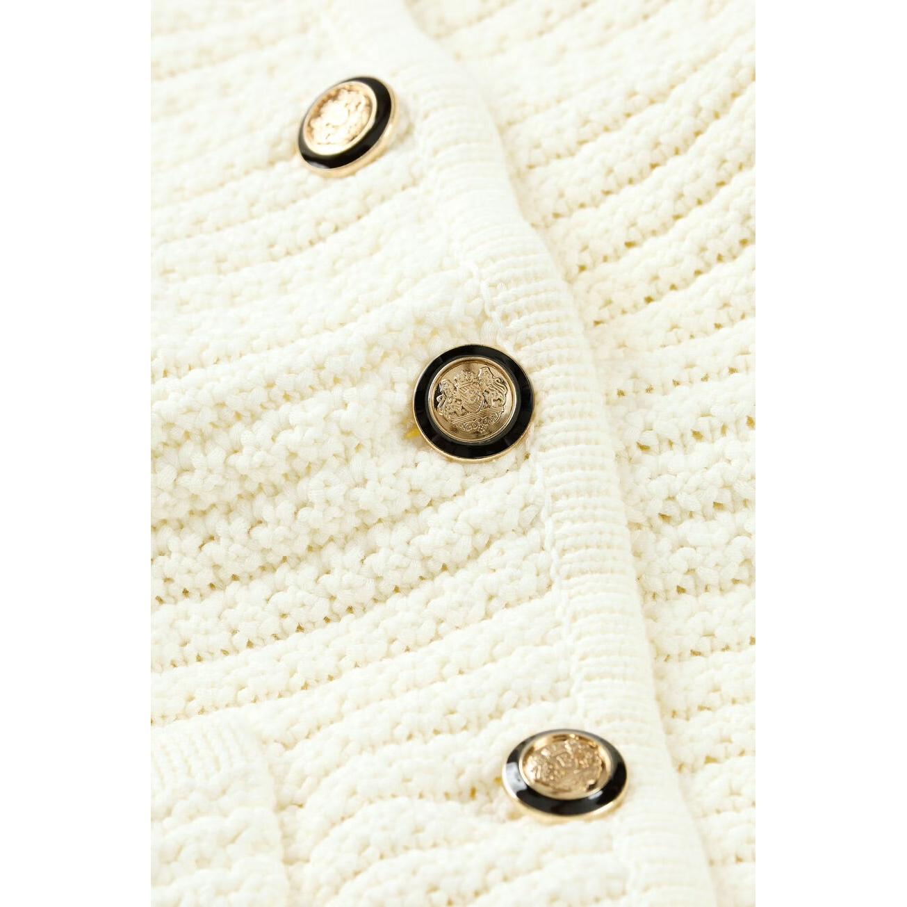 Ba&sh Gaspard Cardigan - Ecru  Ba&sh Pisces Boutique