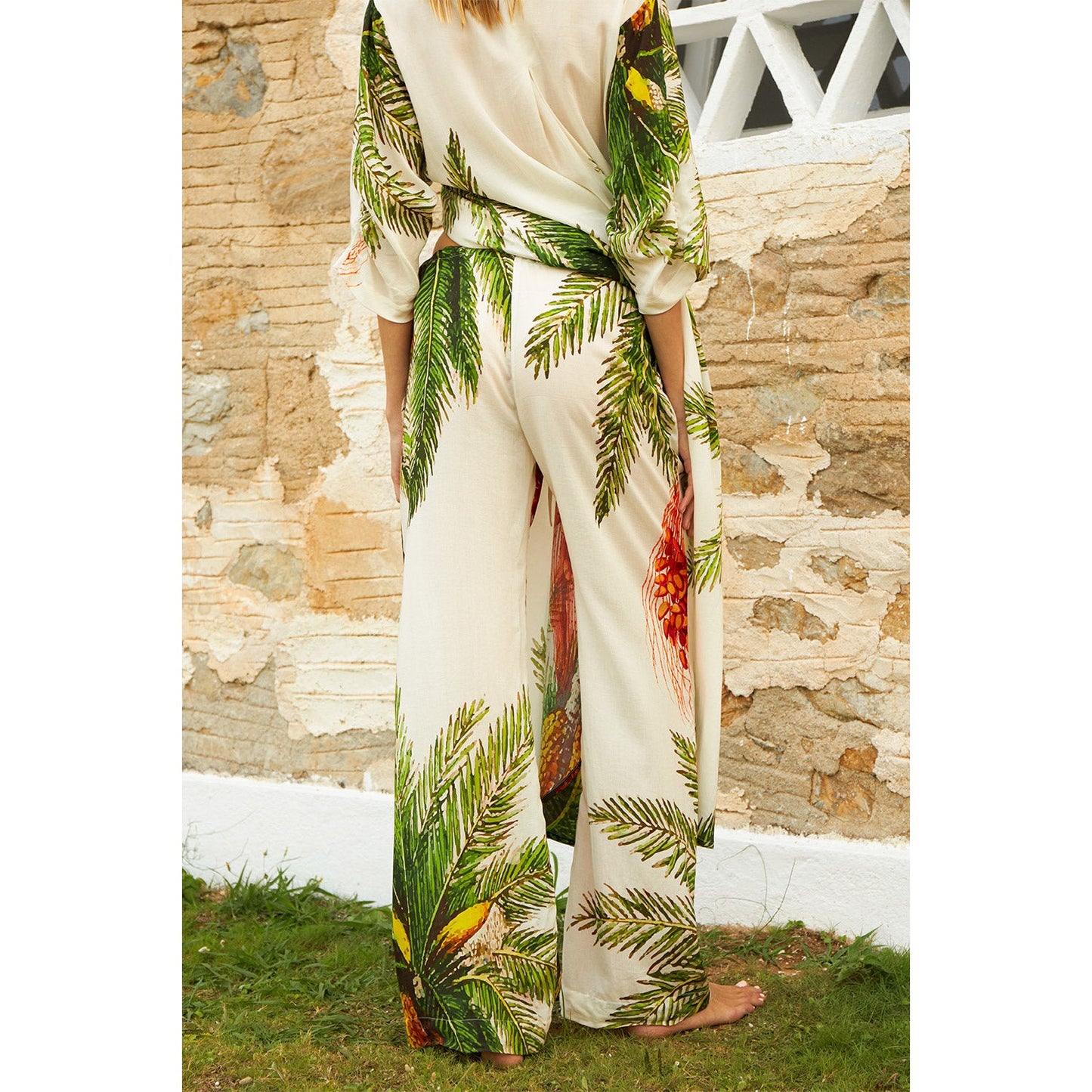 Cristina Beautiful Adama Pants - Palm