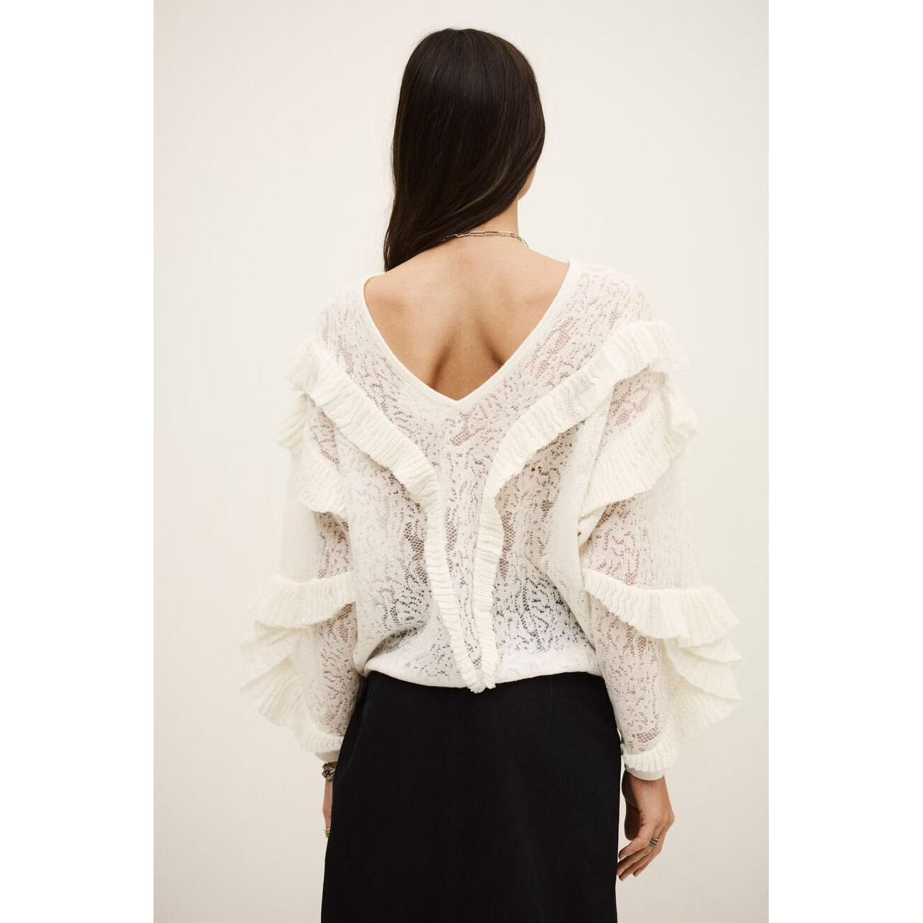 Ba&sh Lucas Jumper - Ecru  Ba&sh Pisces Boutique