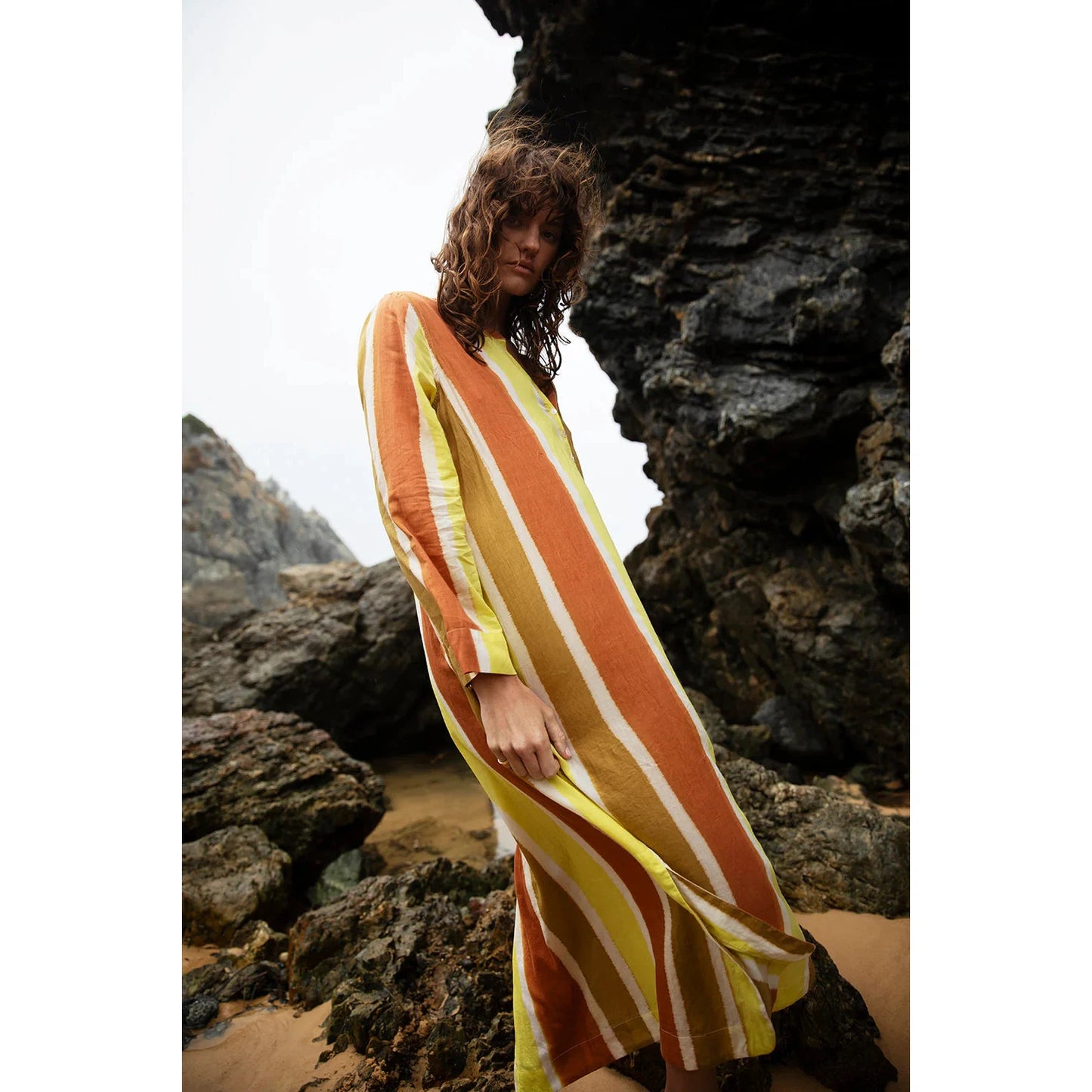 One Season Bazaar Moroccan Stripe - Citrine