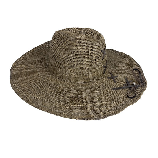 Made In Mada Aziz Hat Lace - Taupe