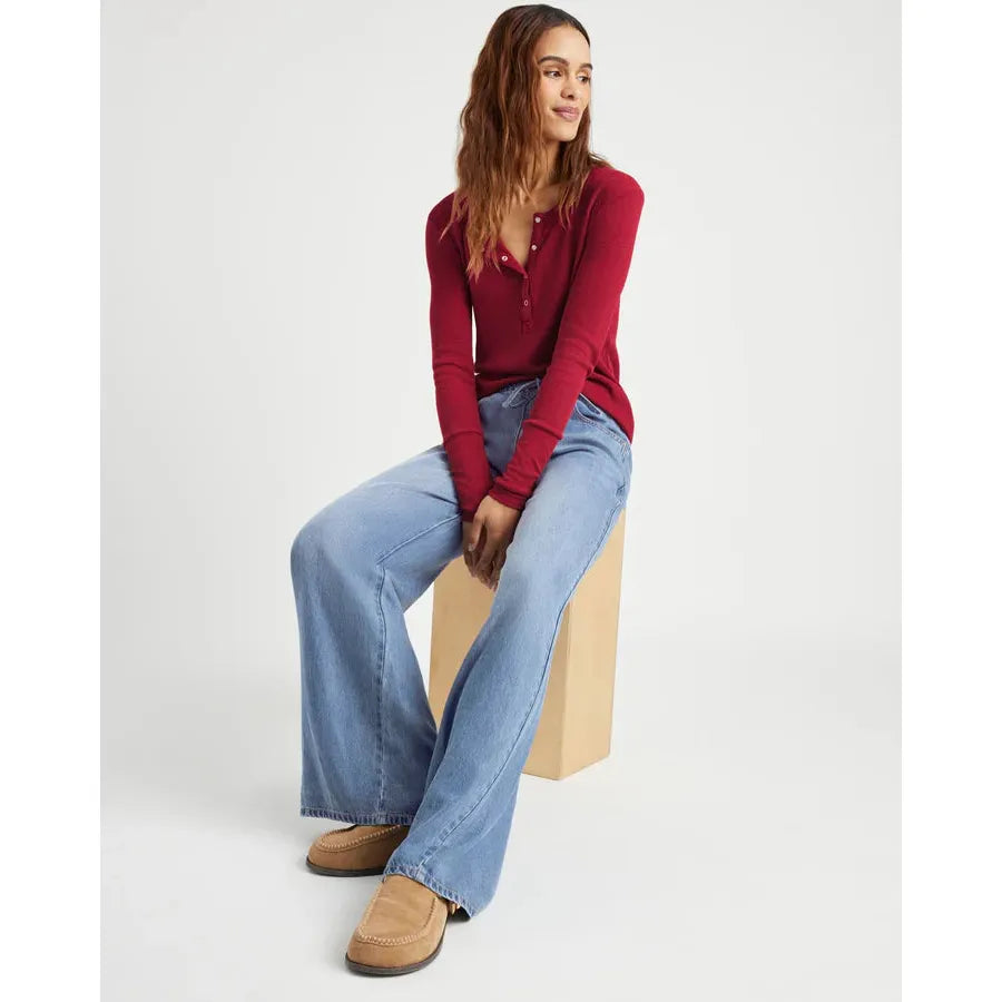 Splendid Lounge Denim Pant - Indigo  Splendid Pisces Boutique