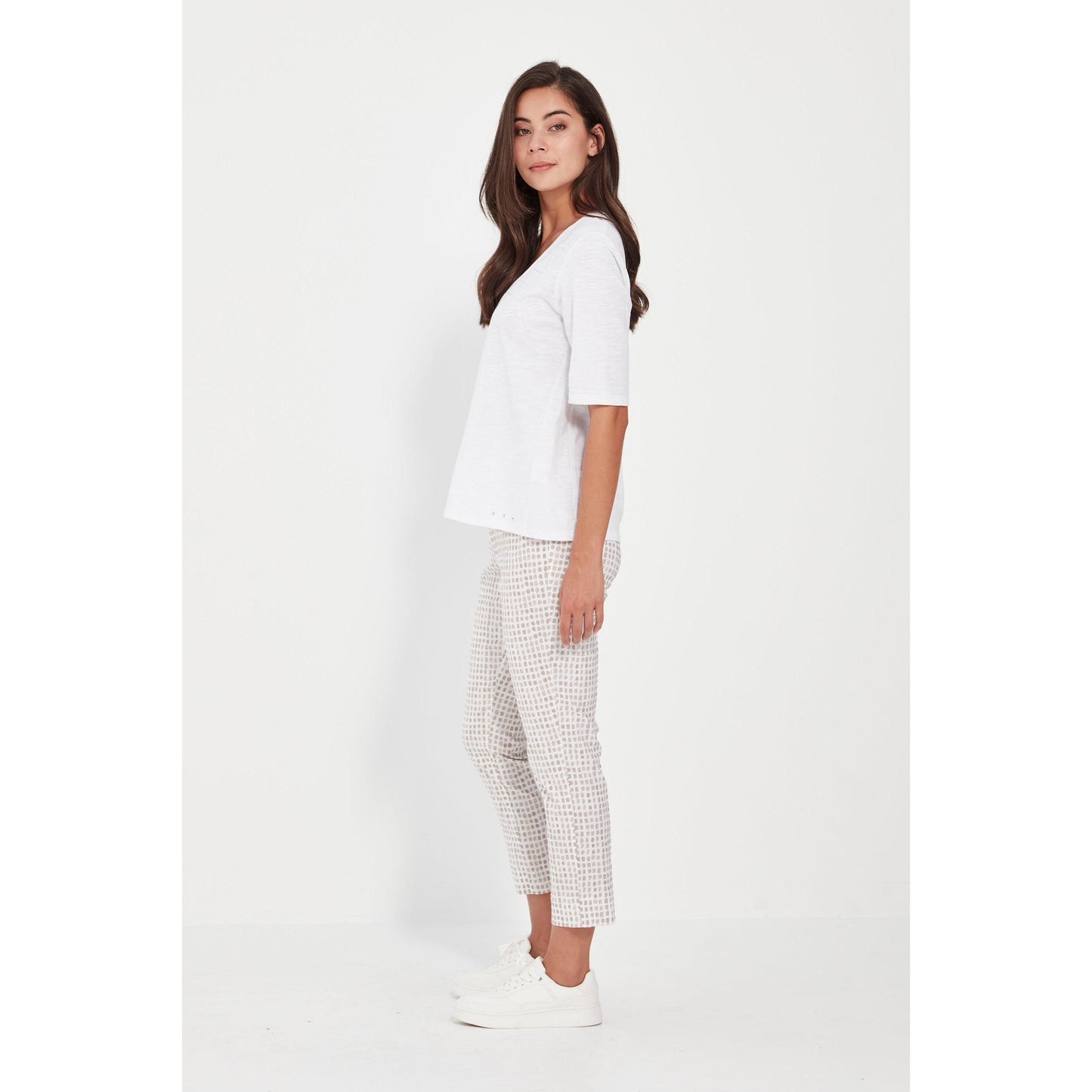 Verge Acrobat Tile Essex Pant - Bark Print  Verge - Acrobat Pisces Boutique