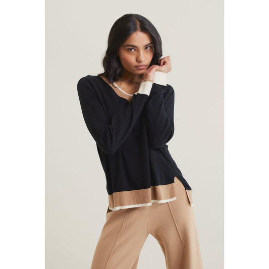 Alessandra Quay Sweater - Black