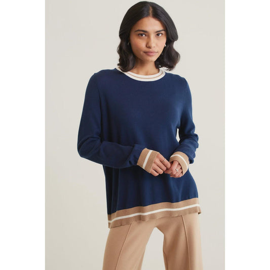 Alessandra Orleans Sweater - Navy