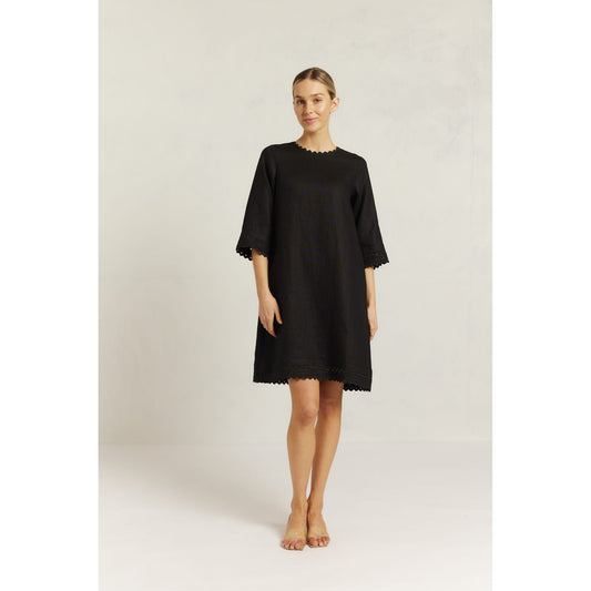 Alessandra Claire Dress - Black