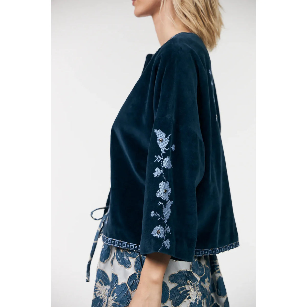 Lolly's Laundry Amby Jacket - Blue  Lolly's Laundry Pisces Boutique
