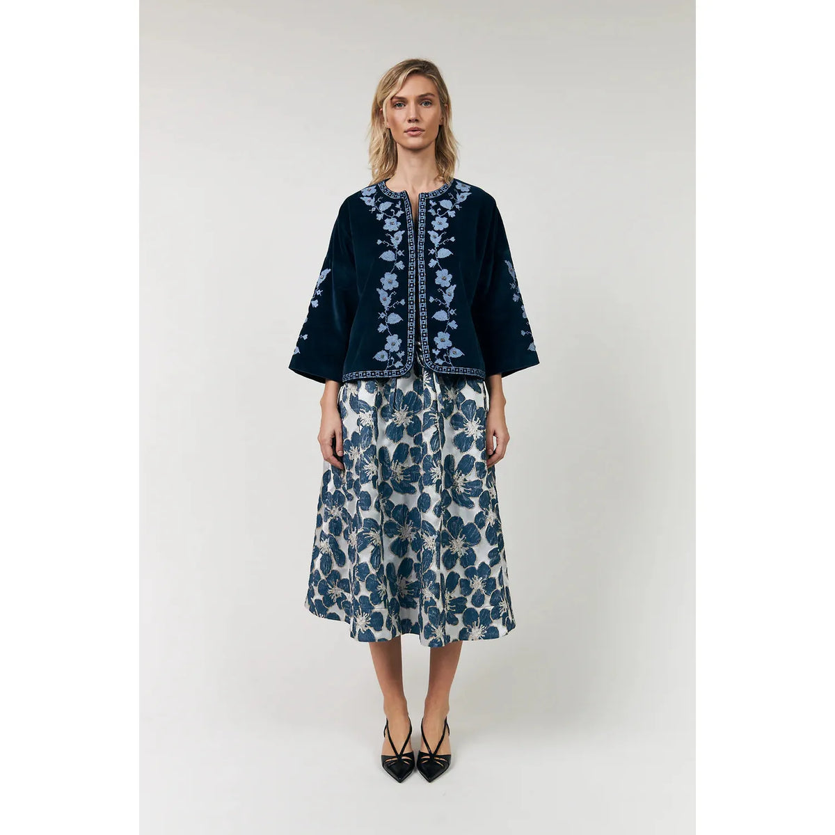 Lolly's Laundry Amby Jacket - Blue  Lolly's Laundry Pisces Boutique
