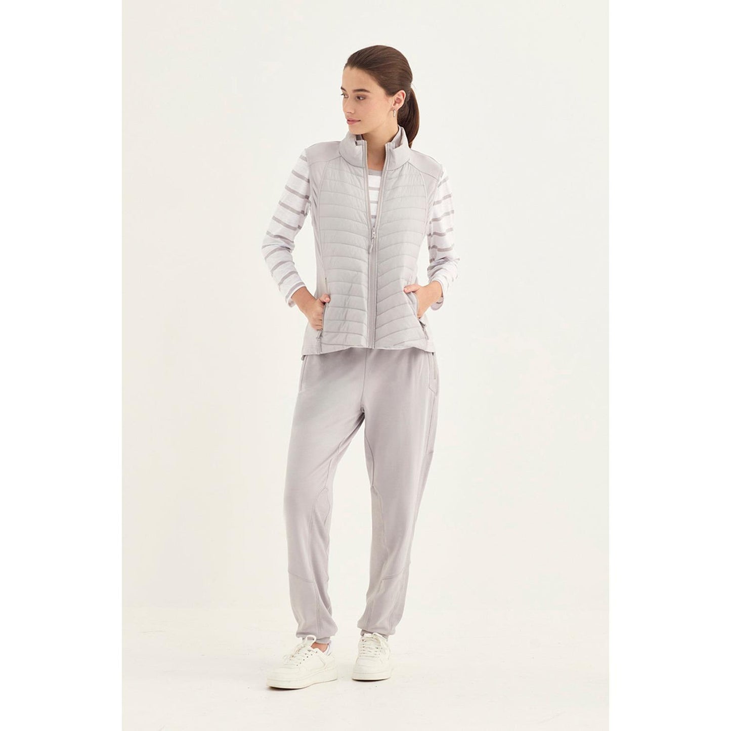 Verge Statement Vest - Ice  glide by Verge Pisces Boutique