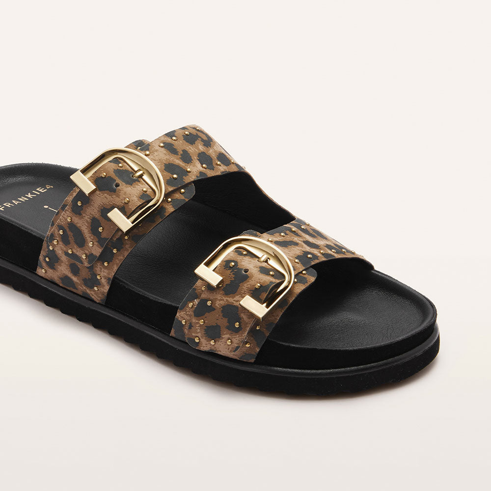 Frankie4 Deon - Leopard Print Suede Stud  Frankie4 Pisces Boutique