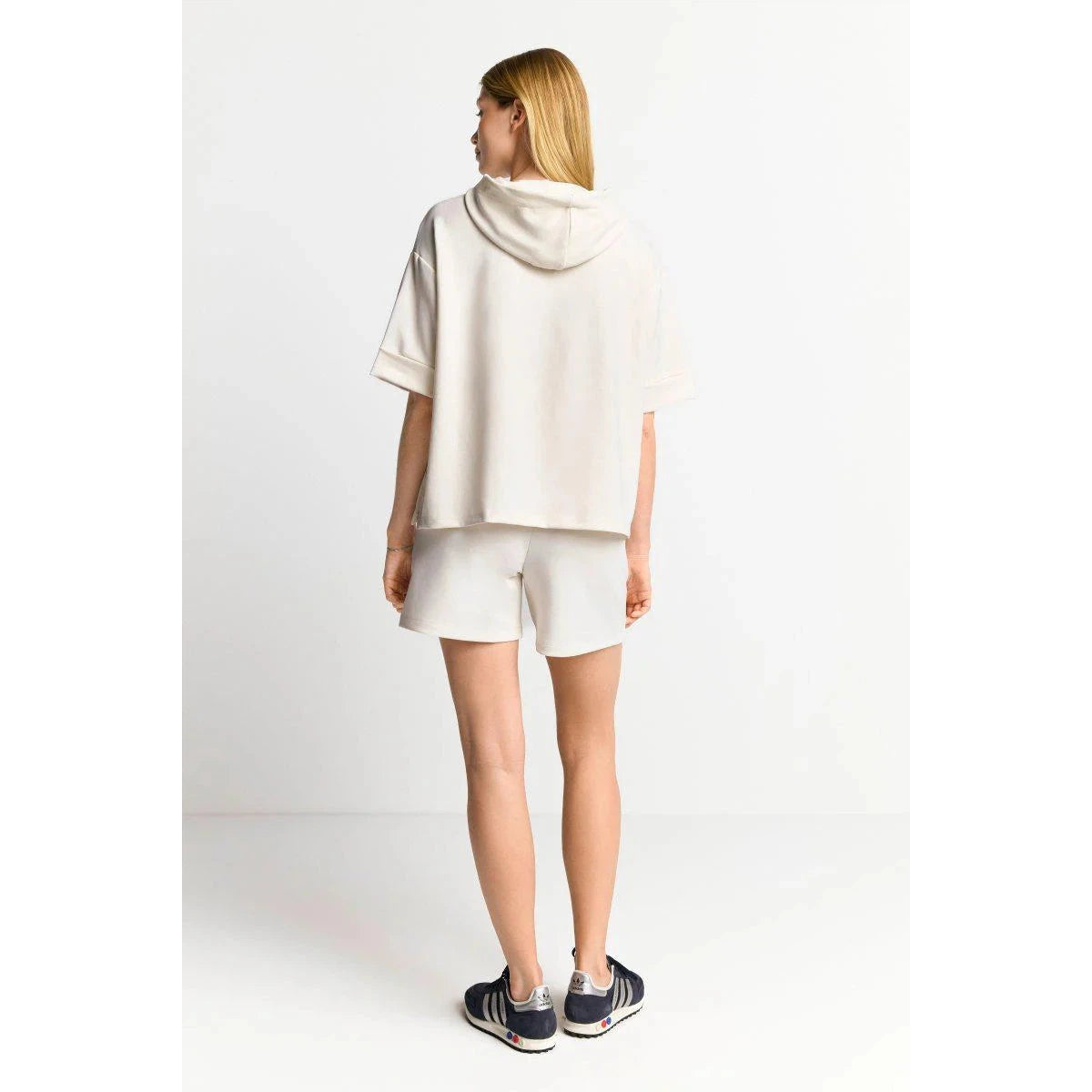 Rich & Royal Scuba Parachute Hoodie - Whisper White