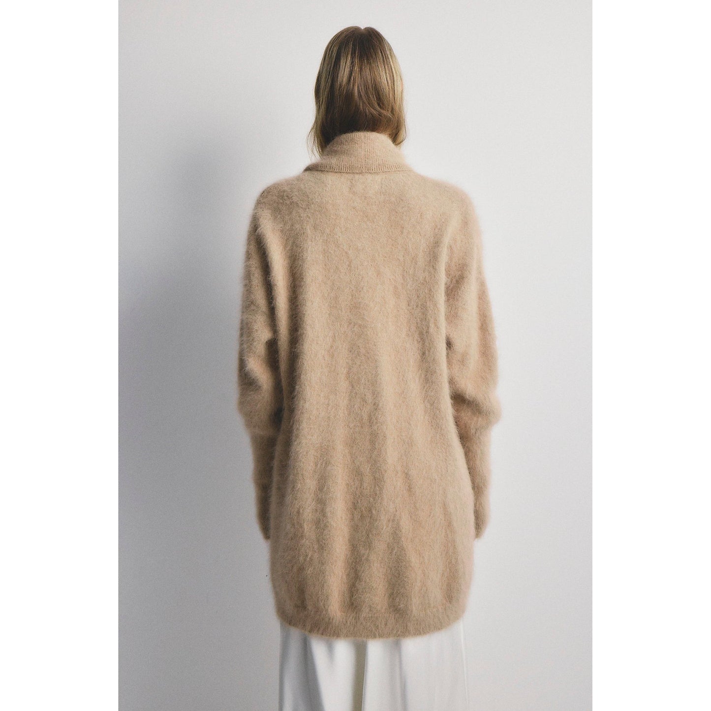 World Of Nomads Sophia Open Cashmere Cardigan - Latte  World Of Nomads Pisces Boutique
