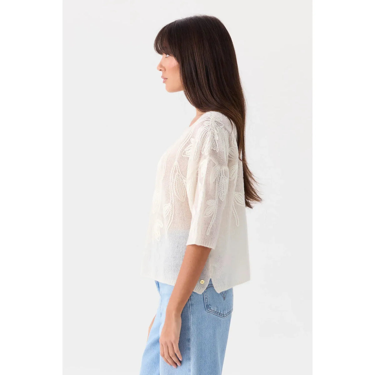 Mia Fratino Helena Tee - Cloud