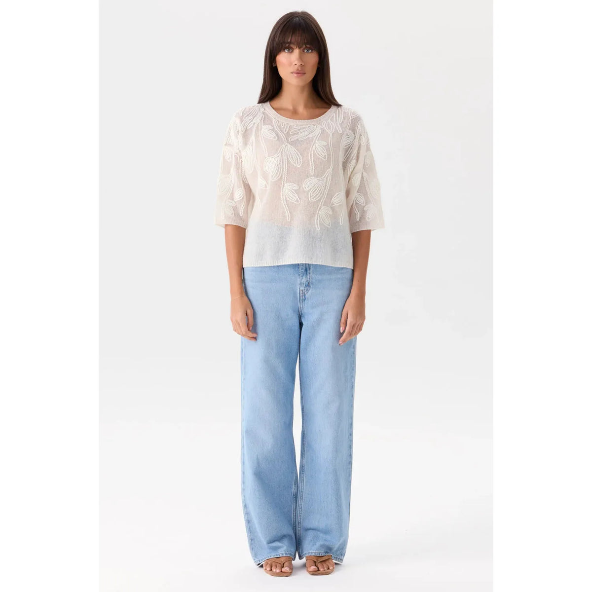 Mia Fratino Helena Tee - Cloud