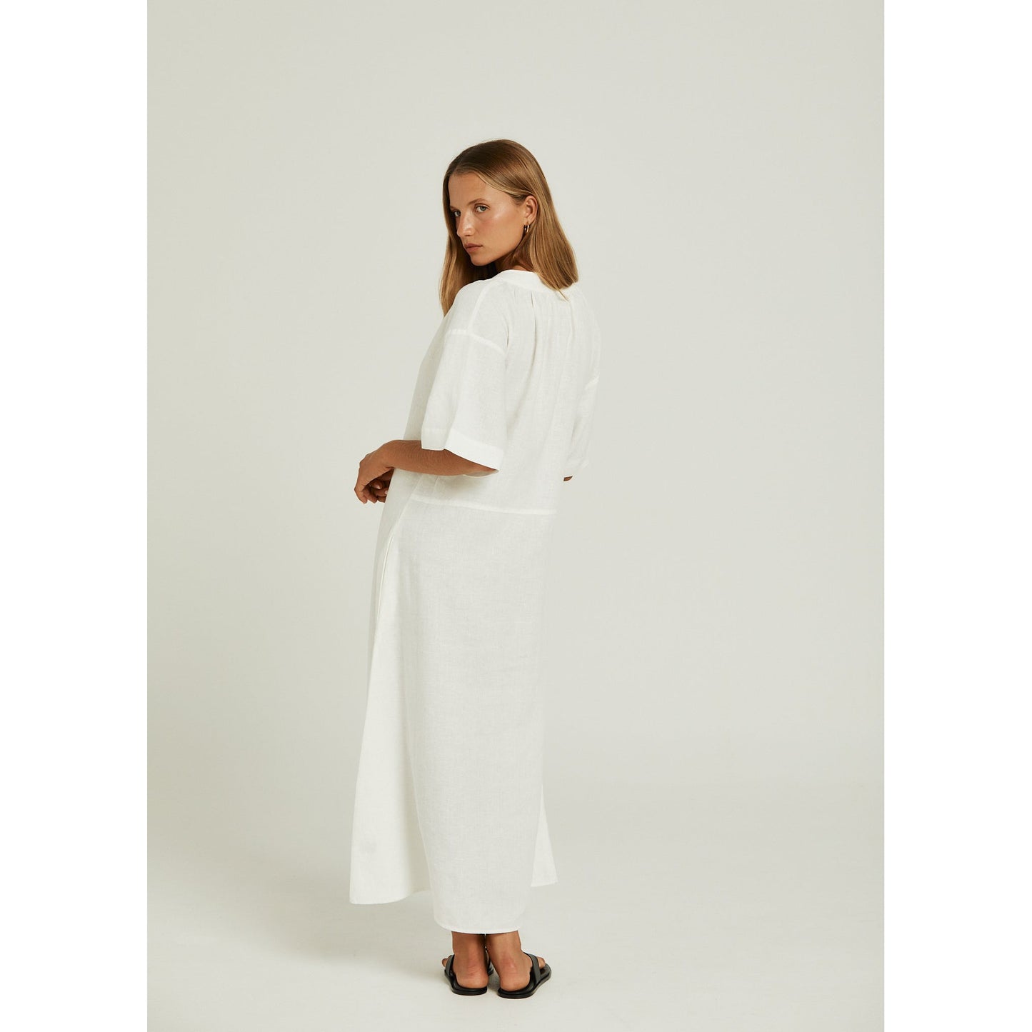 Pippa Josie Dress - White