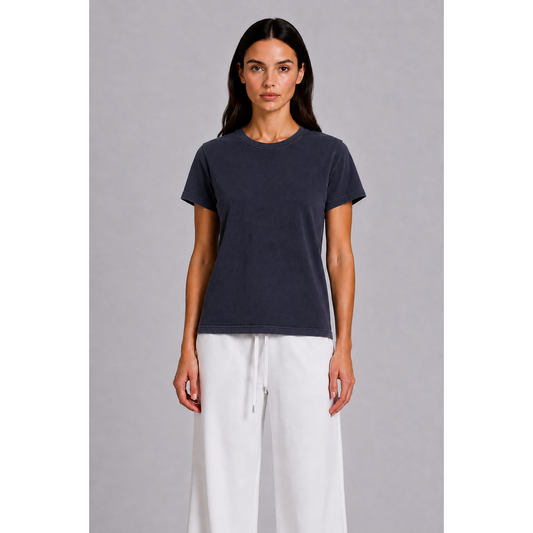 Crossley Biril Tee - Blue Stone Wash