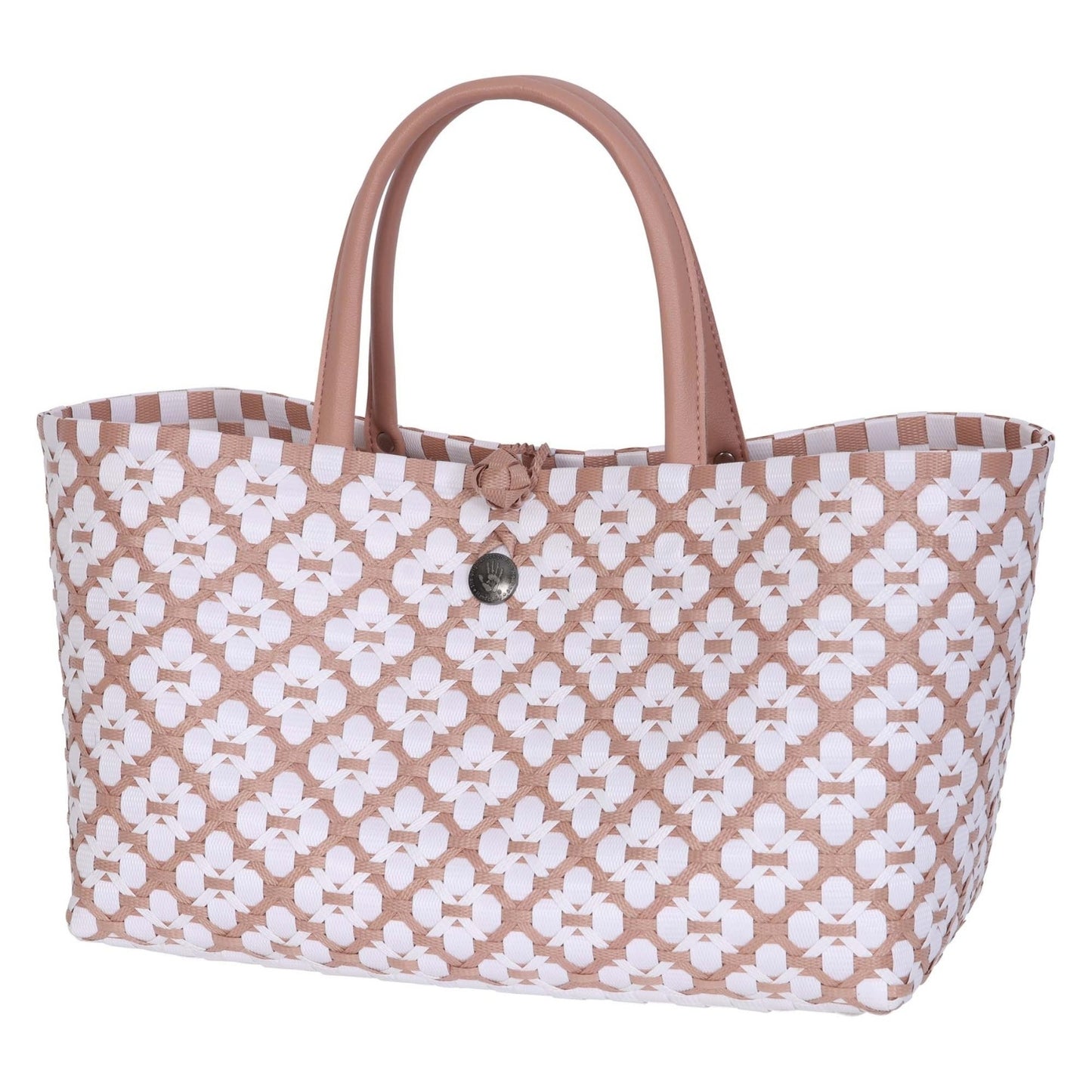 Handed By Mini Motif - Copper Blush & White