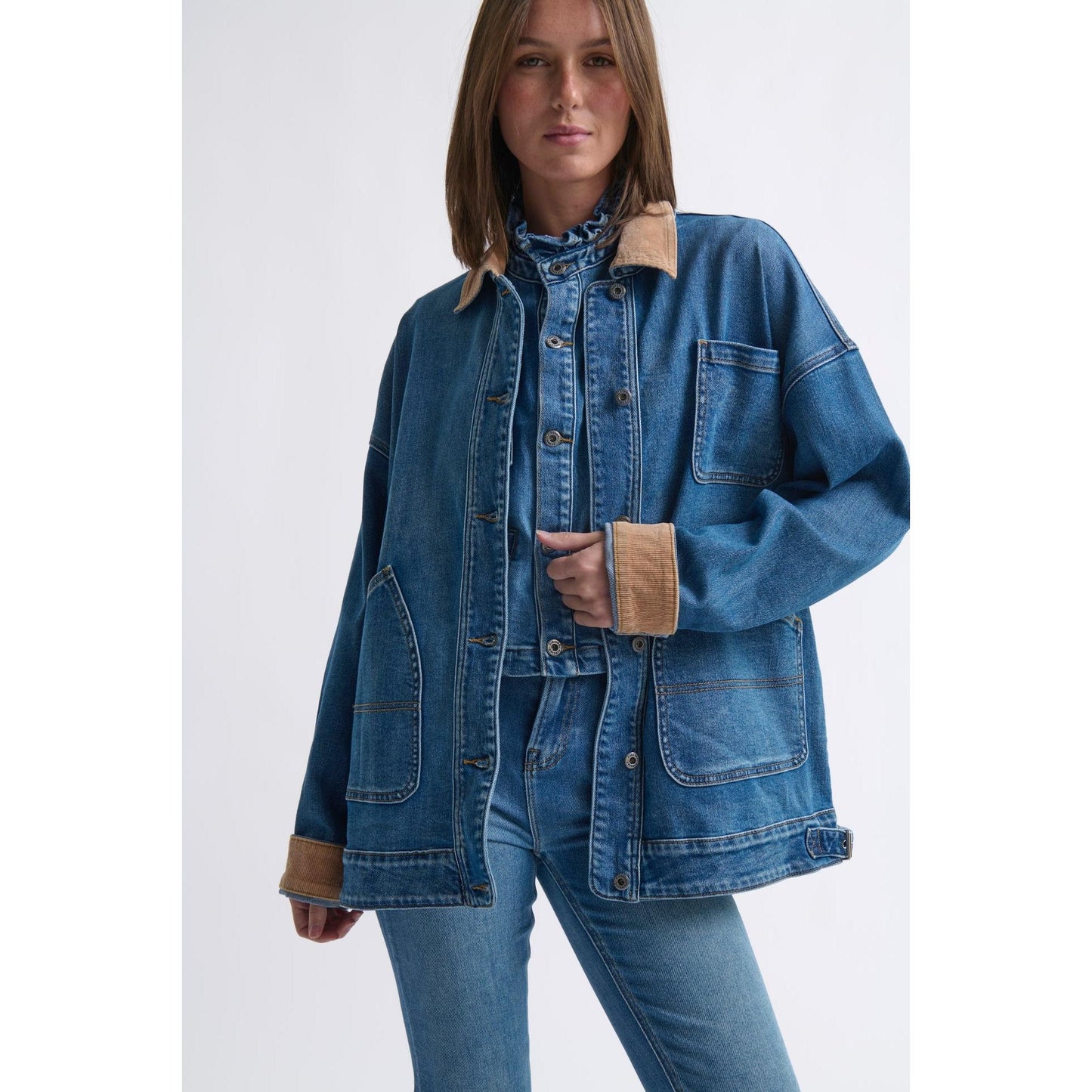 Kireina Beth Jacket - Dakota Wash  Kireina Pisces Boutique