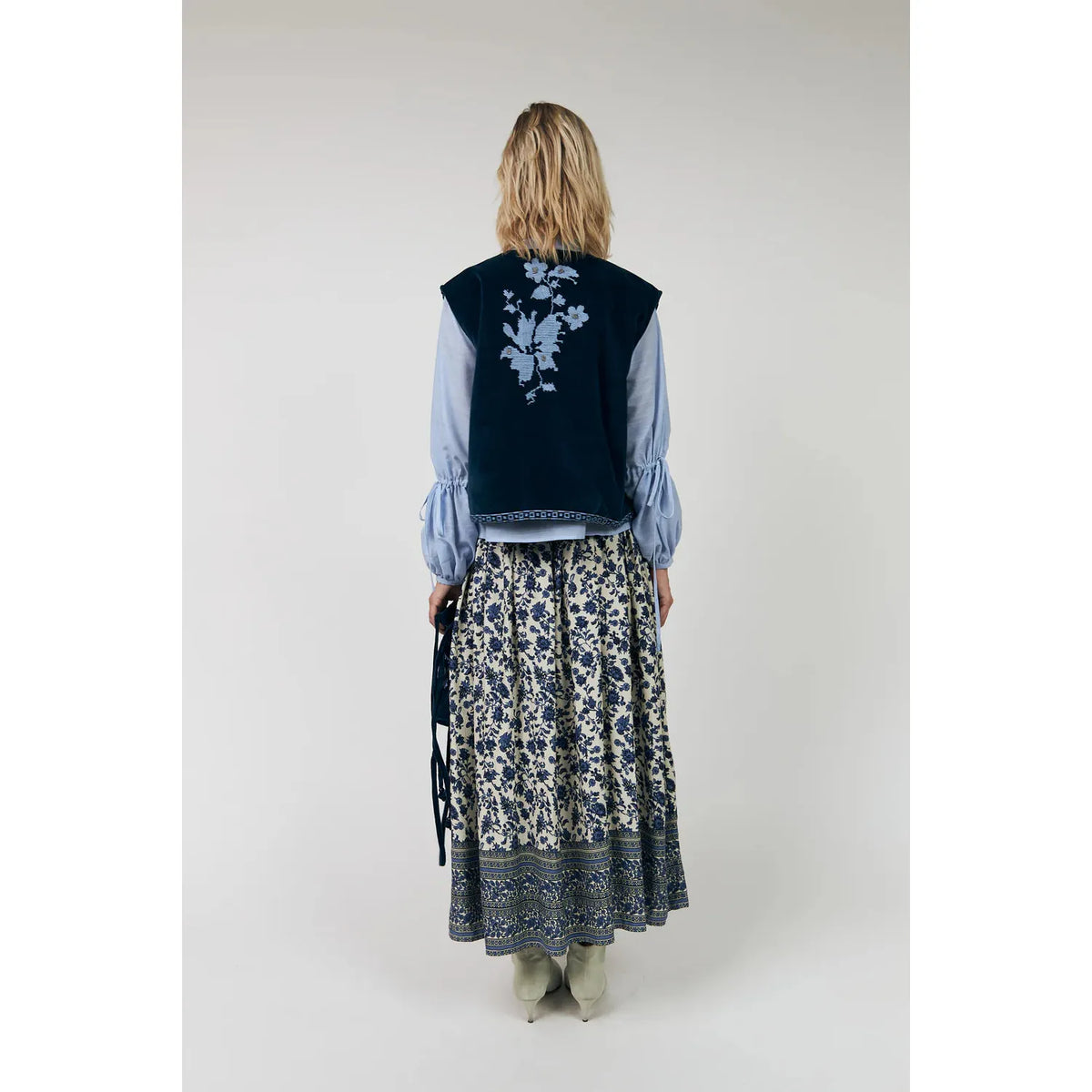 Lolly's Laundry Bin Vest - Blue  Lolly's Laundry Pisces Boutique