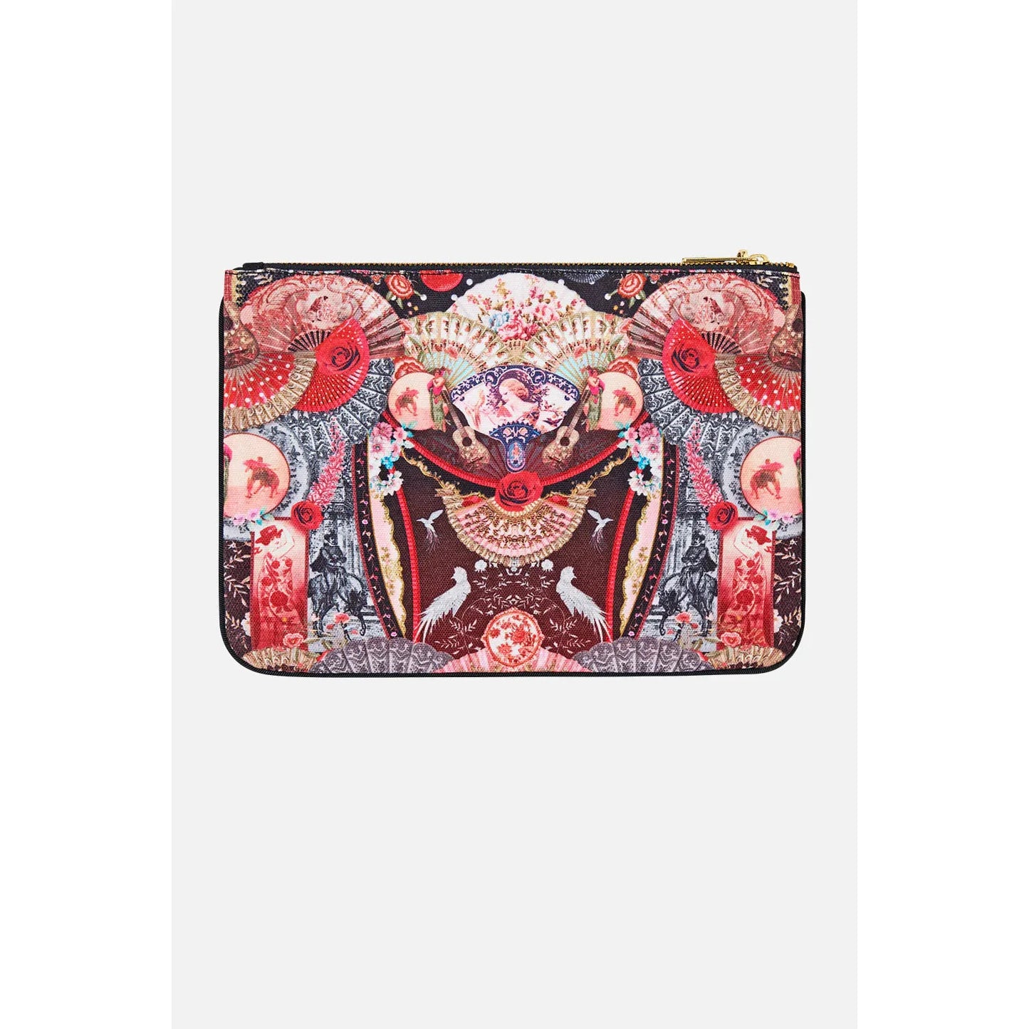 Camilla Canvas Clutch - Daughters Of Duende Daugduen  Camilla Pisces Boutique