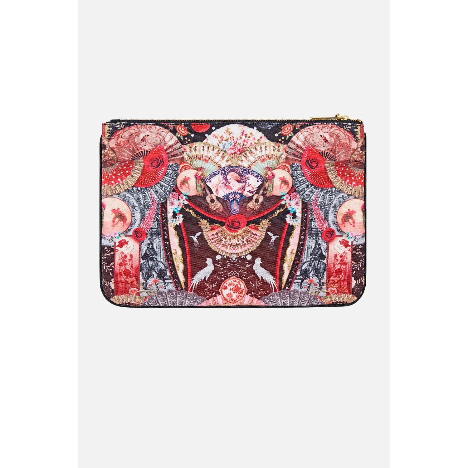 Camilla Canvas Clutch - Daughters Of Duende Daugduen  Camilla Pisces Boutique