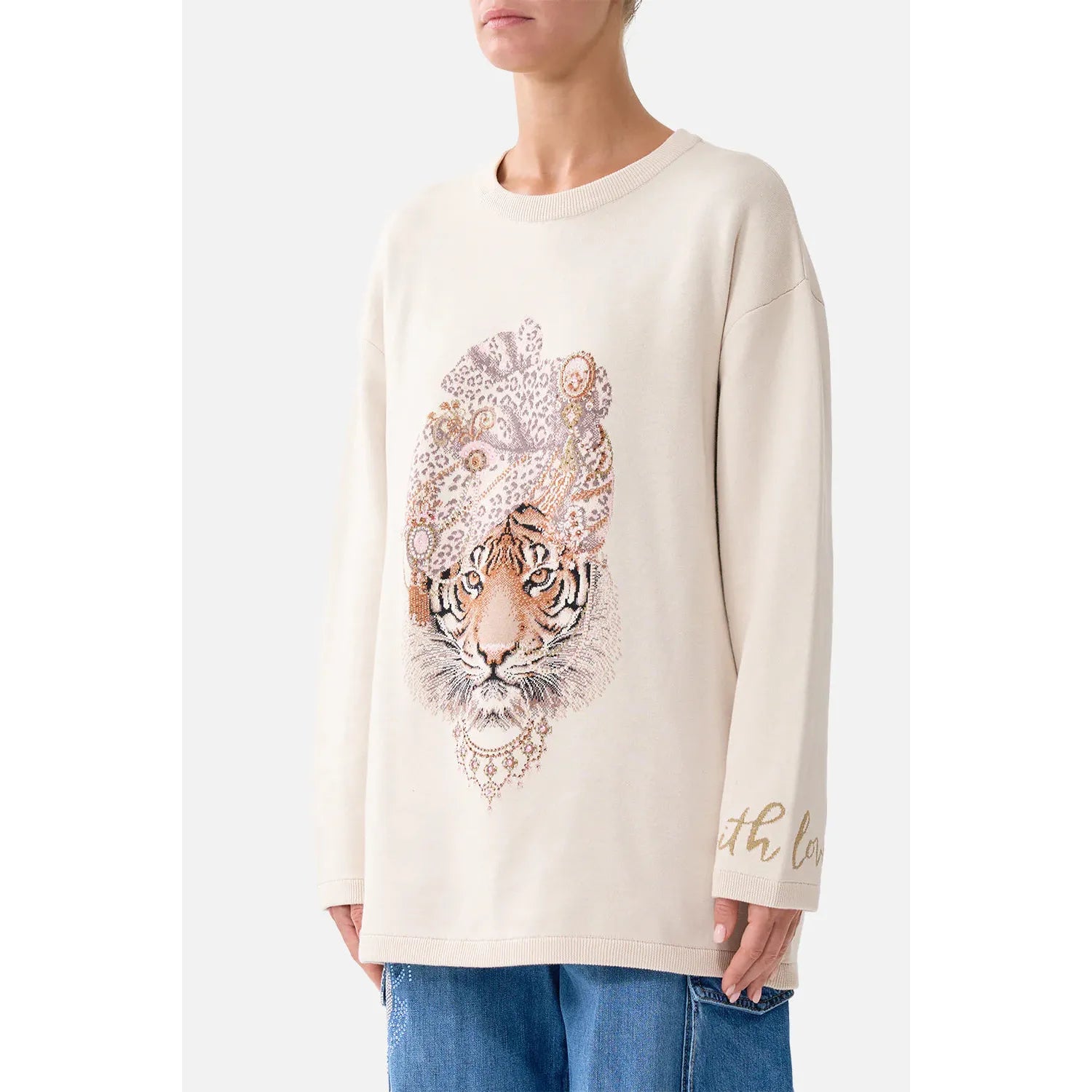 Camilla Boxy Crew Neck Jumper - Aranjuez Animalia Arananim  Camilla Pisces Boutique