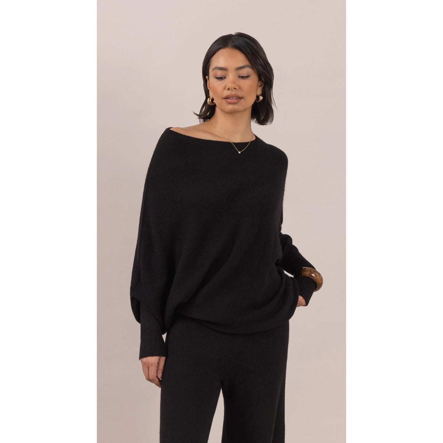 Charli London Natalie Sweater - Black  Charli london Pisces Boutique