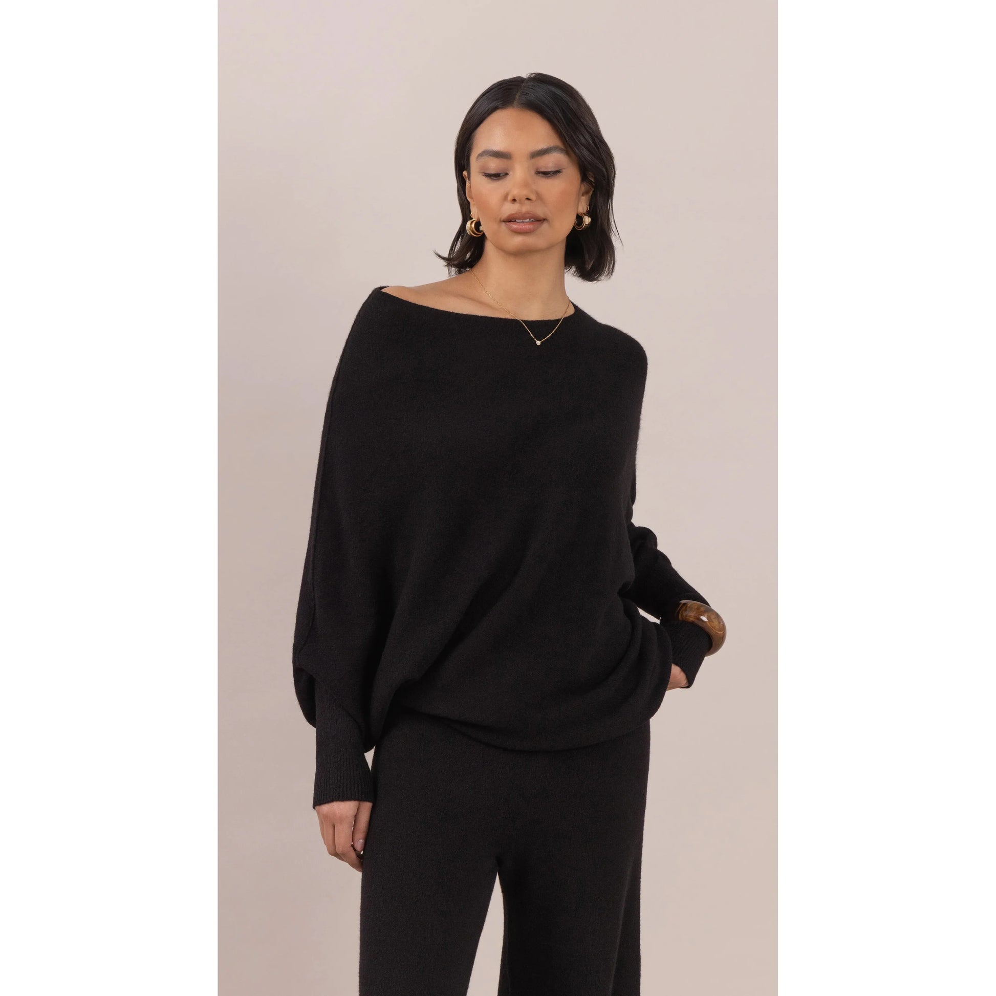 Charli London Natalie Sweater - Black  Charli london Pisces Boutique