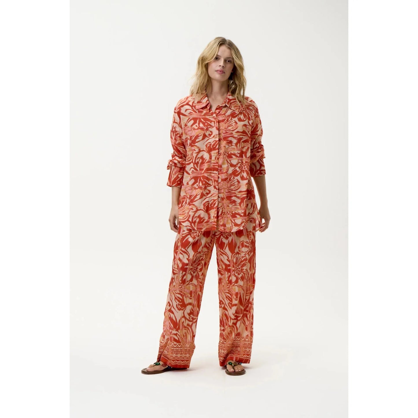 One Season Claudia Shirt-Procida-Sushi Voile-Fiesta