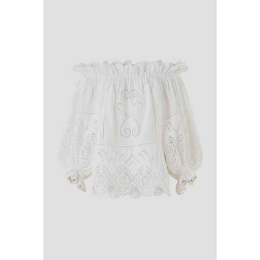 Camilla Frill Off The Shoulder Top - Lace  Camilla Pisces Boutique