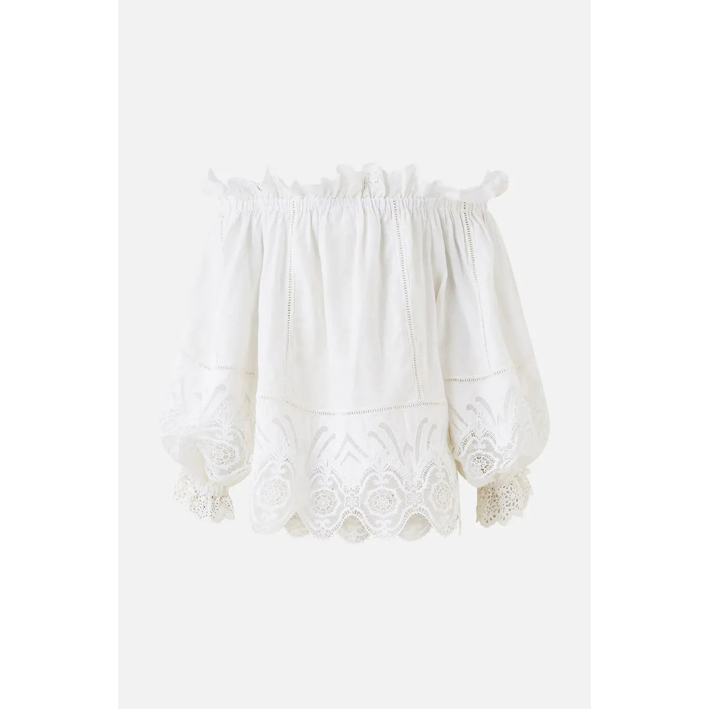 Camilla Frill Off The Shoulder Top - Lace  Camilla Pisces Boutique