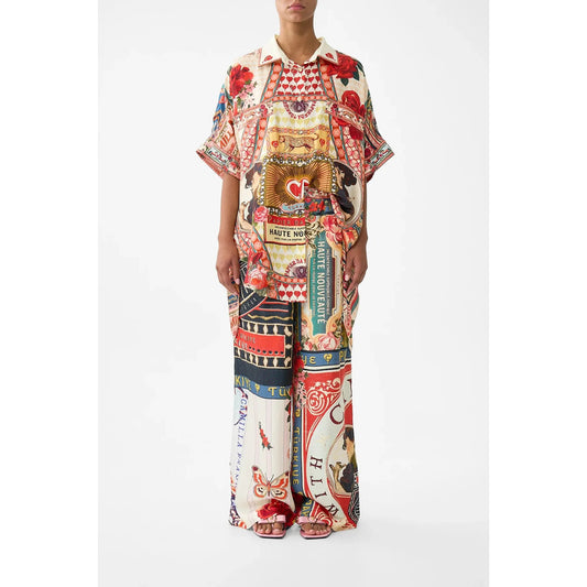 Camilla Button Front Lounge Pant - High Class Hookah Highbrook