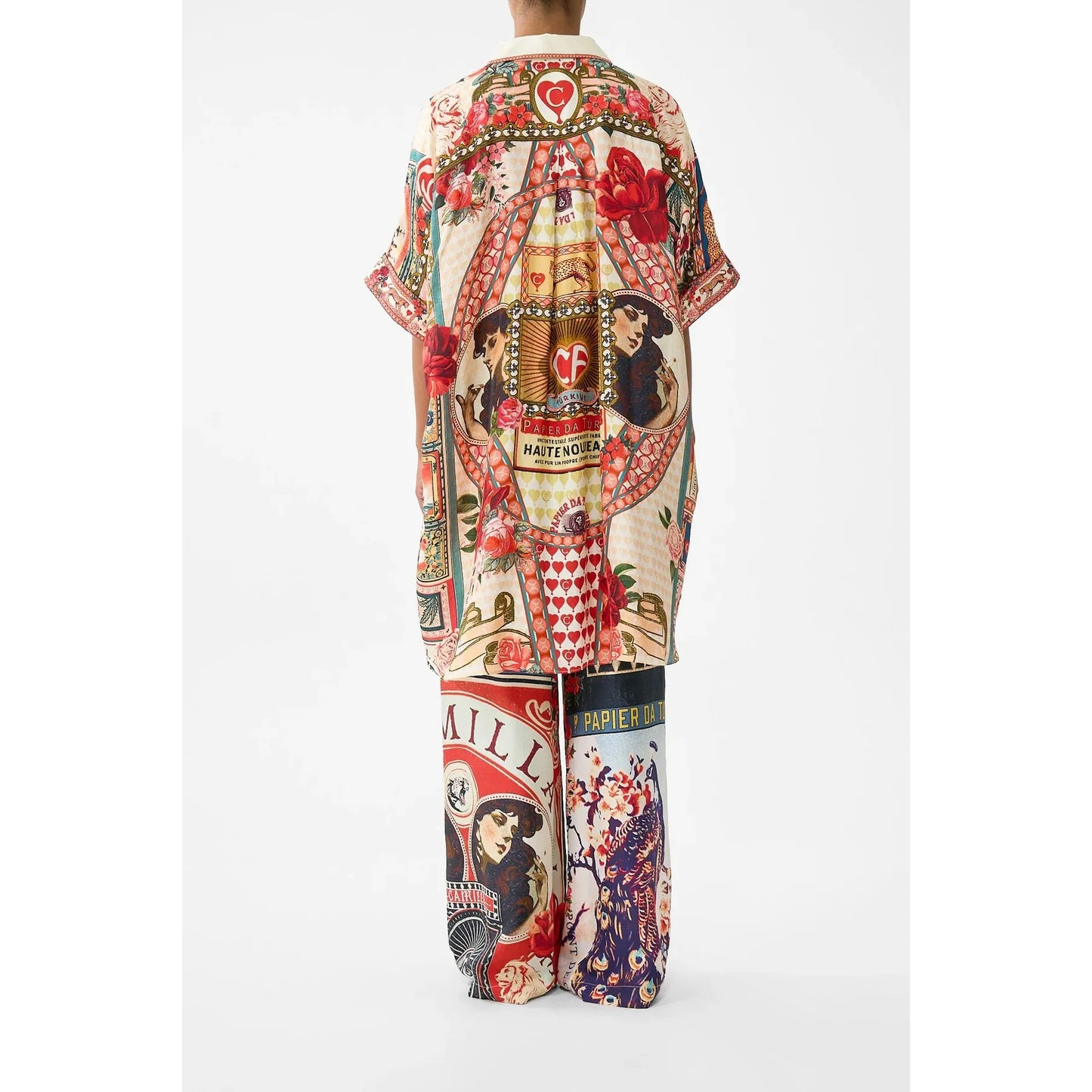 Camilla Button Front Lounge Pant - High Class Hookah Highbrook