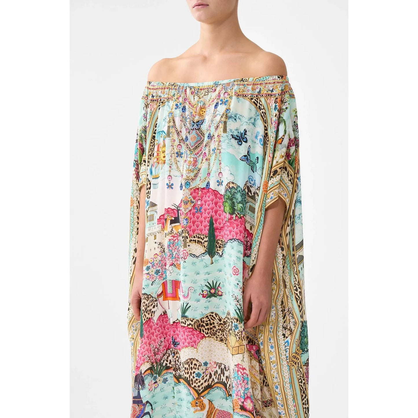 Camilla Off Shoulder Khaftan - Miniature Moments Minimoms