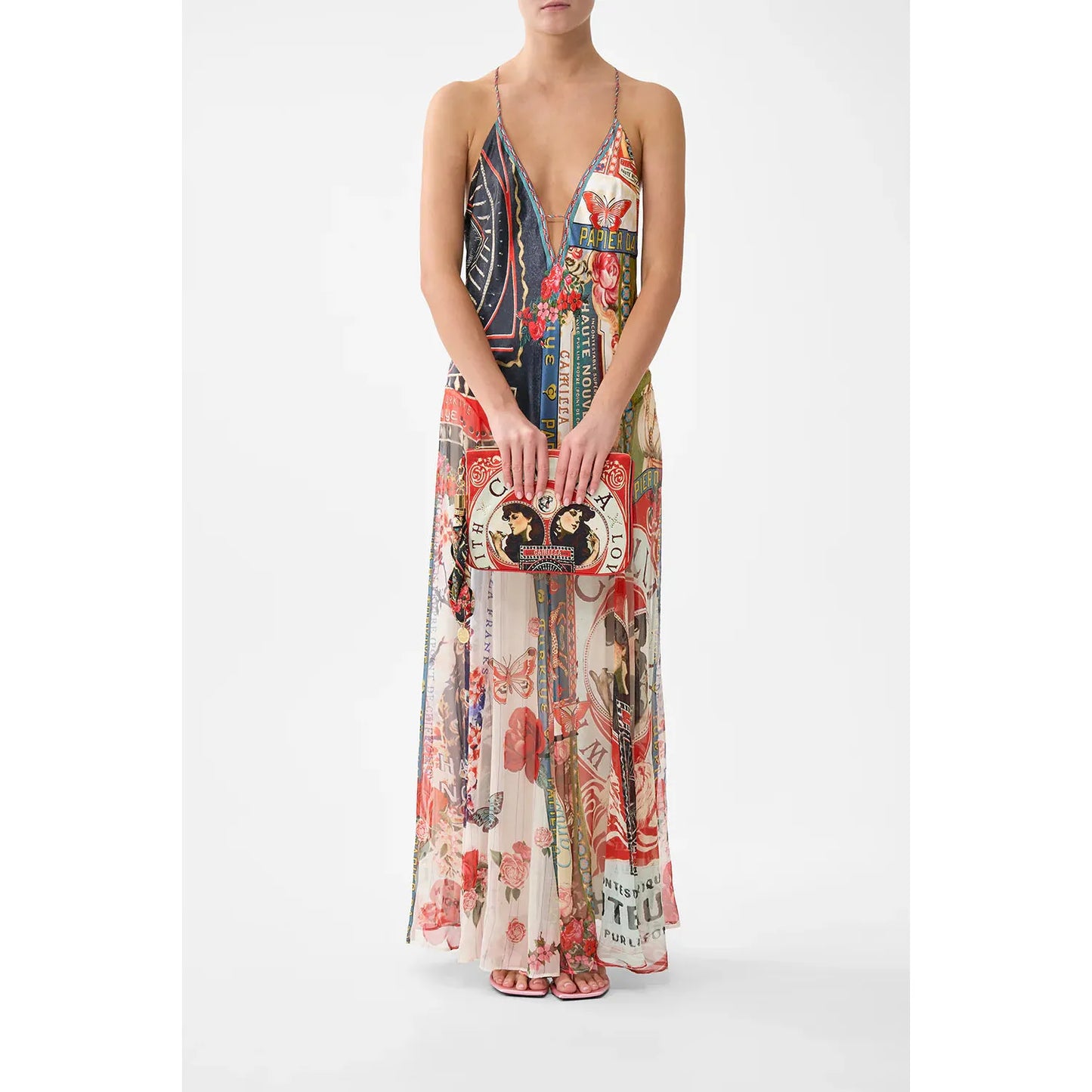 Camilla Silk Ring Scarf Clutch - High Class Hookah Highbrook