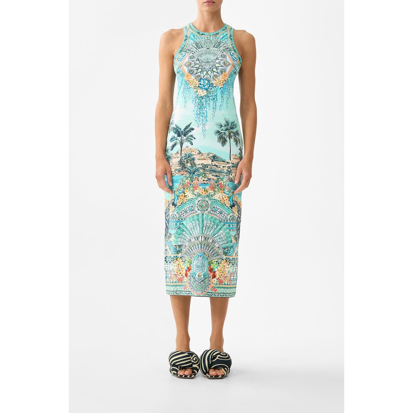 Camilla Jersey Tank Dress - Balearic Bebe Balebebe  Camilla Pisces Boutique